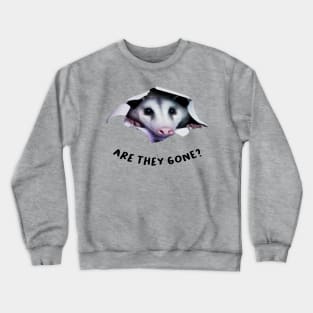 Possum Hiding Crewneck Sweatshirt